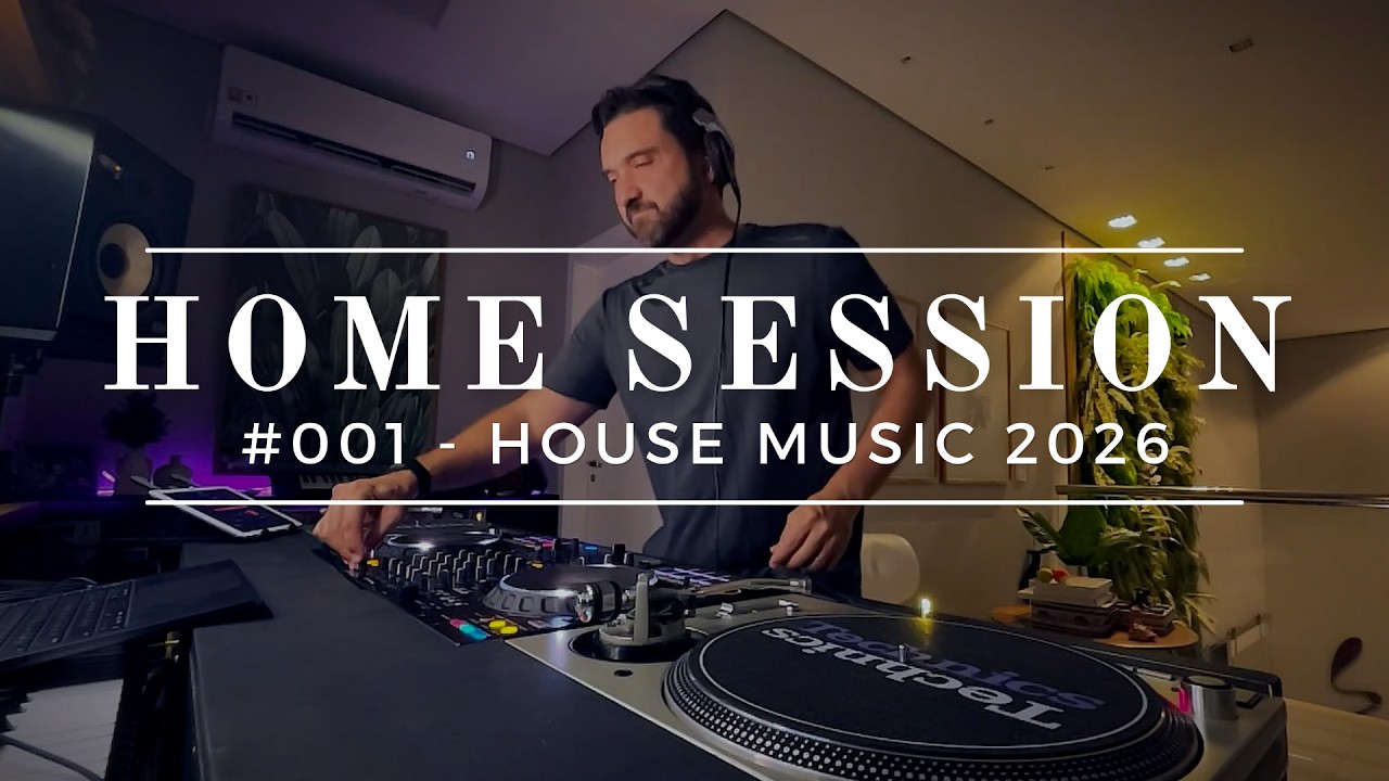 HOME SESSION - House Music DJ Set 2026 #01 by Alexandre Savino