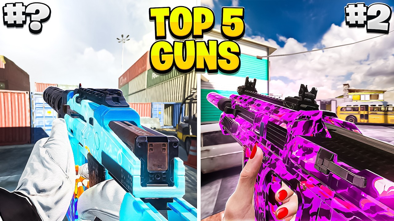Топ-5 лучших пушек в COD Mobile, сезон 7! (2026)