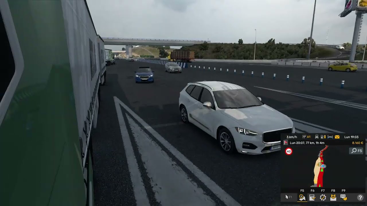 ETS 2: Simulador de Camiones de Europa, bienvenidos a Algeciras, gameplay en español _jugando_ló