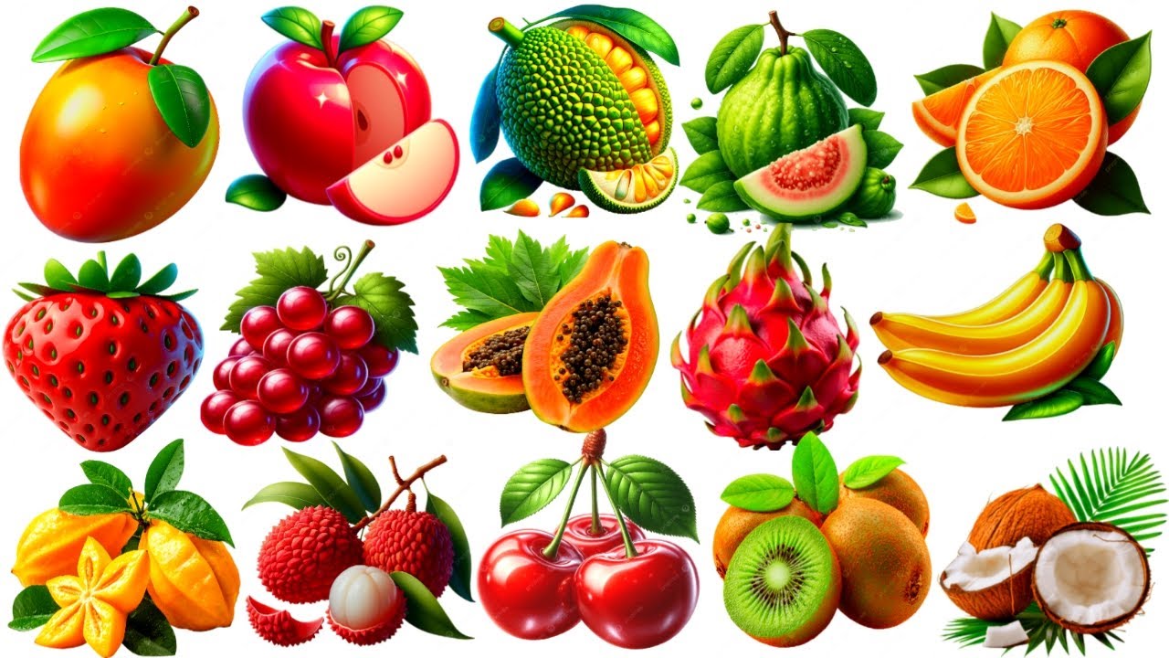 Learn fruits name for kids | বিভিন্ন ফলের নাম | different type fruit name Bengali to English |