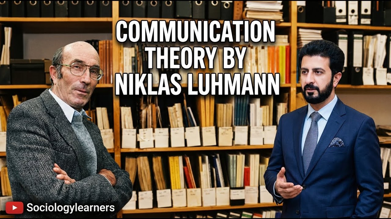 Communication Theory by Niklas Luhmann | Niklas Luhmann social systems theory