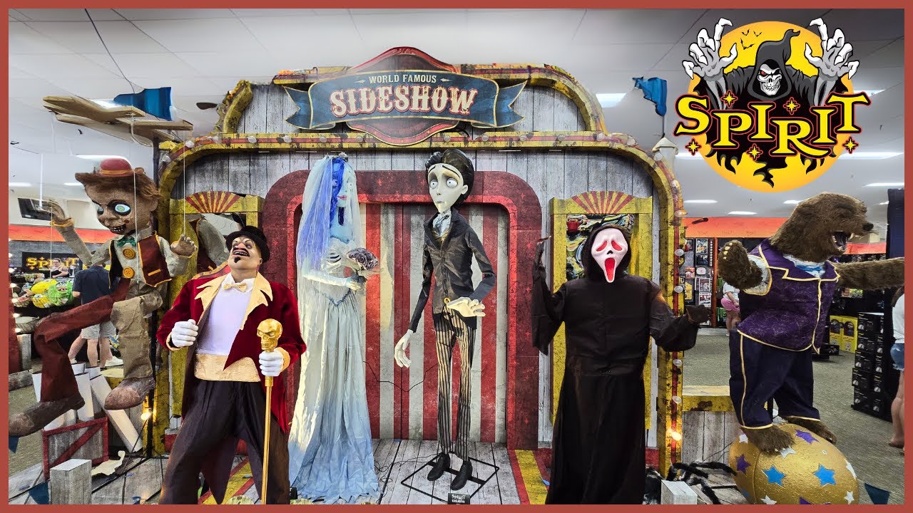 Spirit Halloween 2024 Animatronics and Halloween Merch | Code Orange