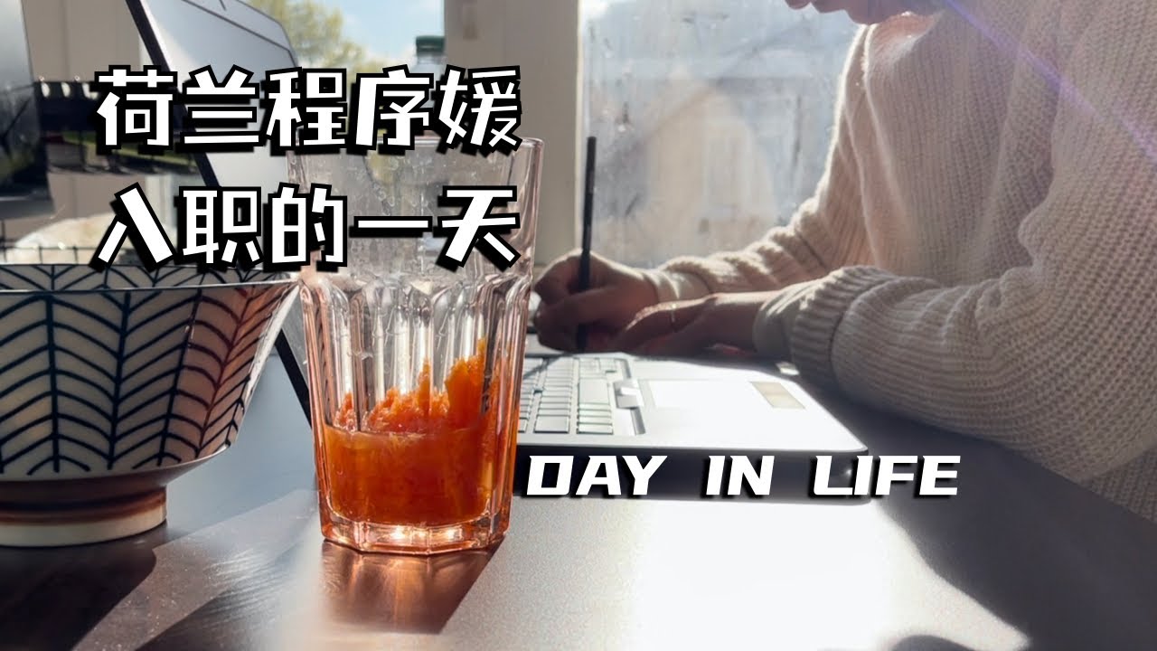 阿姆斯特丹｜失业2年重新回归职场，荷兰普通程序员入职的一天｜ 从蚂蚁金服离职以后我去了哪里？a day with me【荷蘭生活】