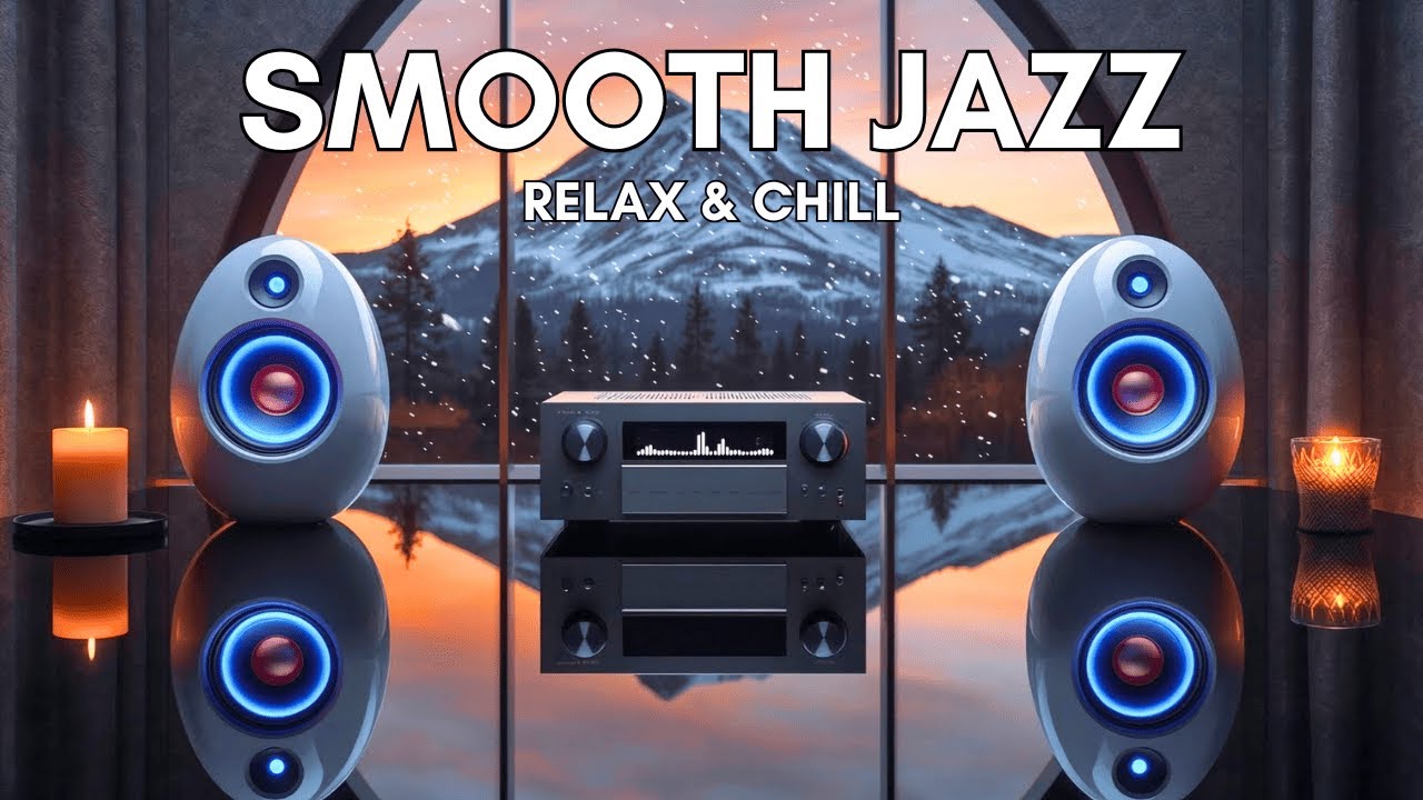 Sunset Mountain Café Jazz 🌄☕ Smooth Soul R&B for Chill, Study & Calm Nights
