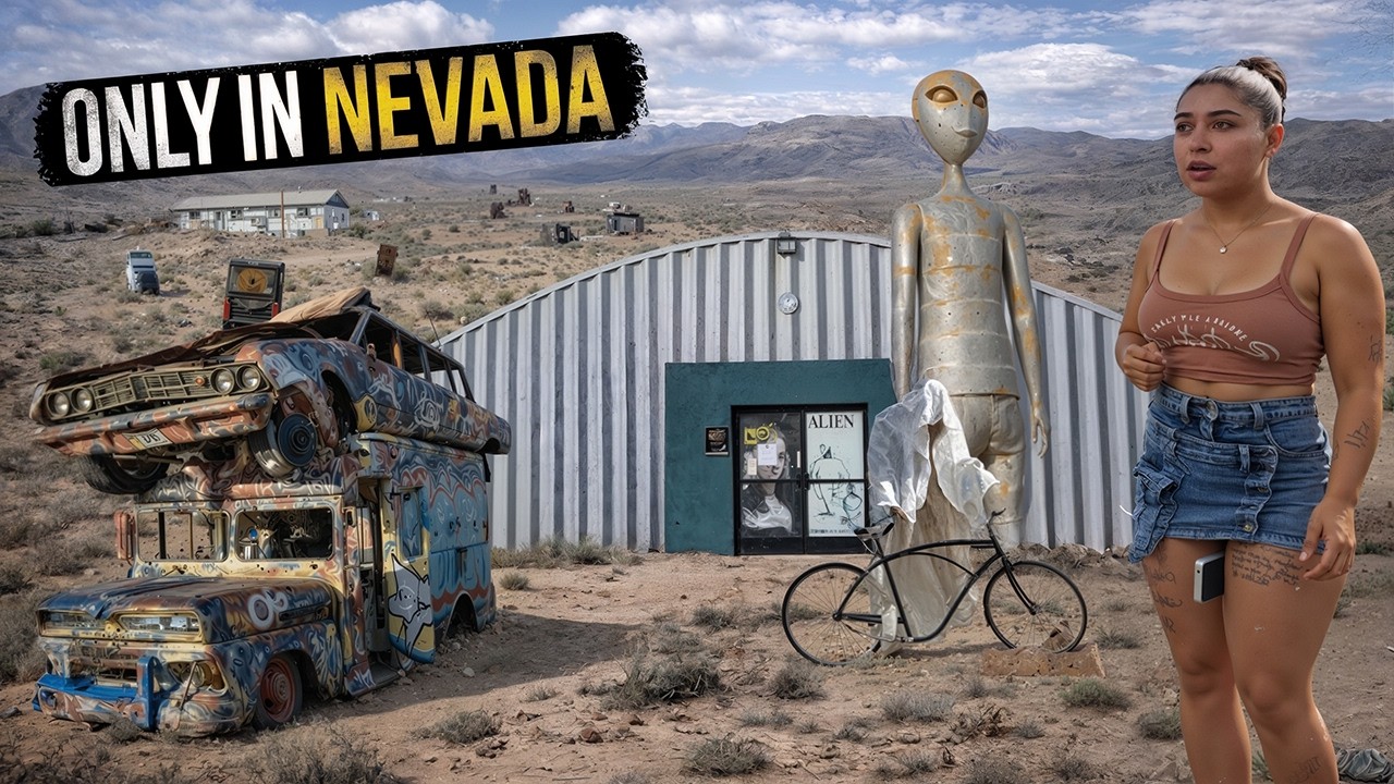 ISOLATED in AMERICA!! 15 Weirdest Small Towns in Nevada&rsquo;s Desert You Won&rsquo;t Believe Exist