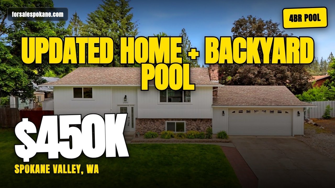 12315 E 27th Ave | Spokane Valley, WA | $450,000 | 4 bed, 2 bath, 1,932 sqft &mdash; Spokane Home for Sale