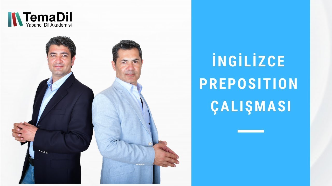 İngilizce Preposition &Ccedil;alışması