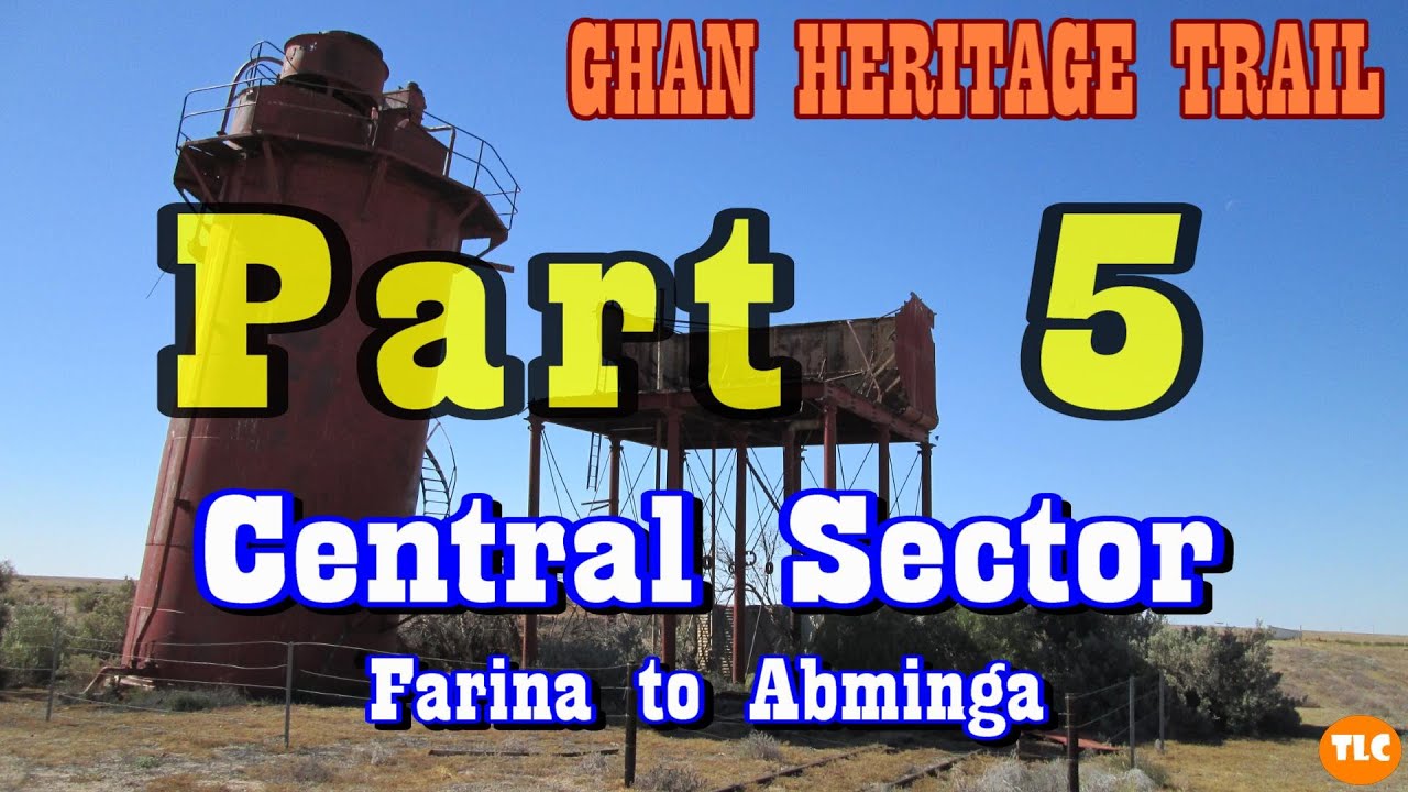 Old Ghan Heritage Trail Pt 5 - Farina Station to Curdimurka Siding