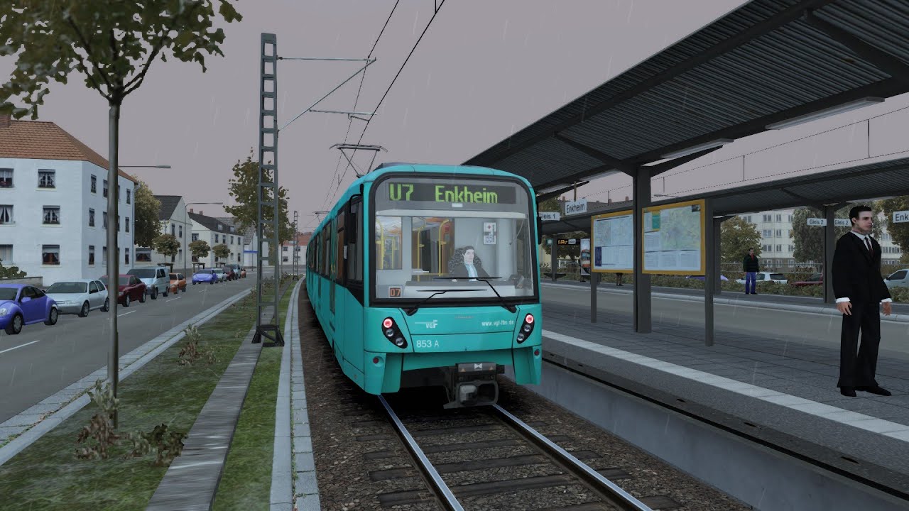 FR / Train Simulator 2015 / U-Bahn Frankfurt/ en français