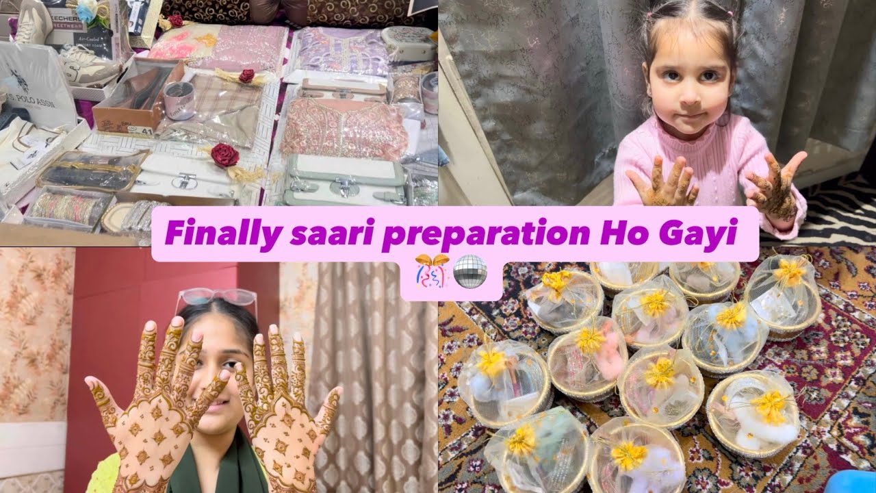 Finally saari preparation ho gayi 💃🏼🎊 / NMHAH vlog / 2026
