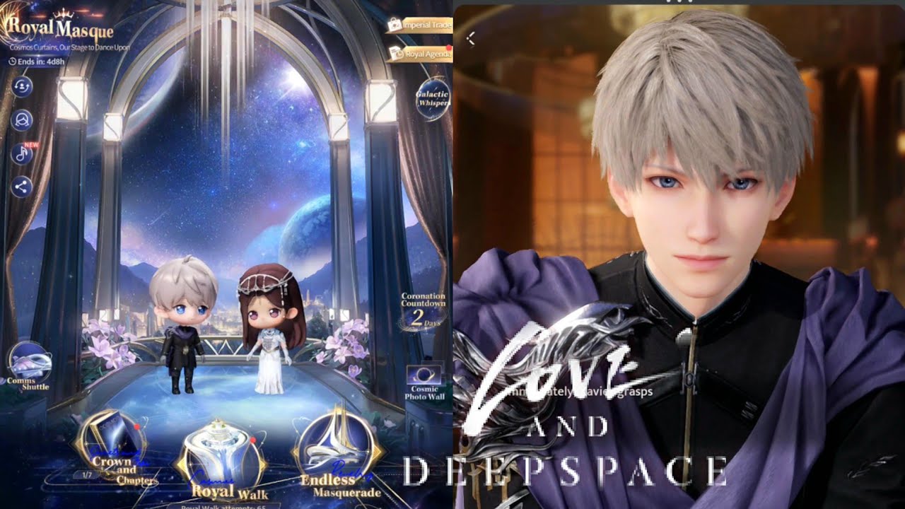 Xavier: Royal Masque Event Story | Love and Deepspace - Crown and Chapters | EN Full Gameplay