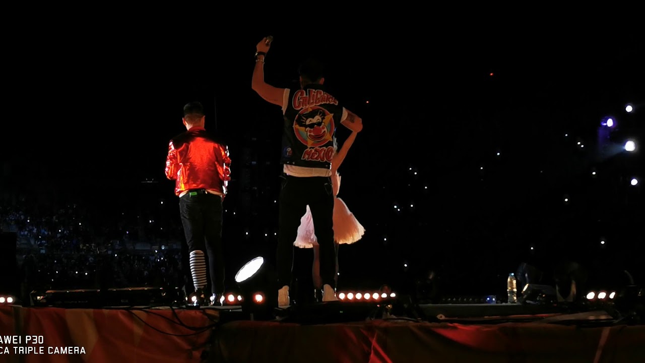 Los Caligaris Ft Belinda Todos Locos / Mi bella traición Foro sol 2019