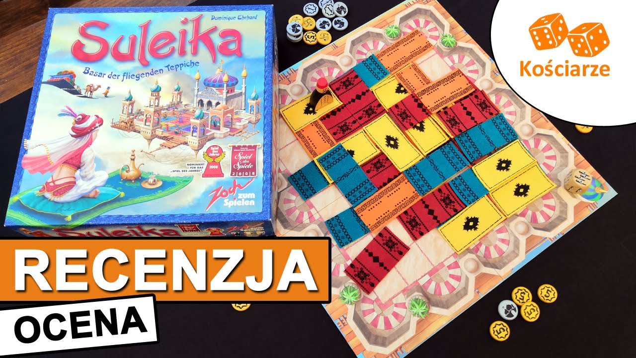 Kościarze – Na Tapecie… SULEIKA (MARRAKECH) gra planszowa (odc. #29)
