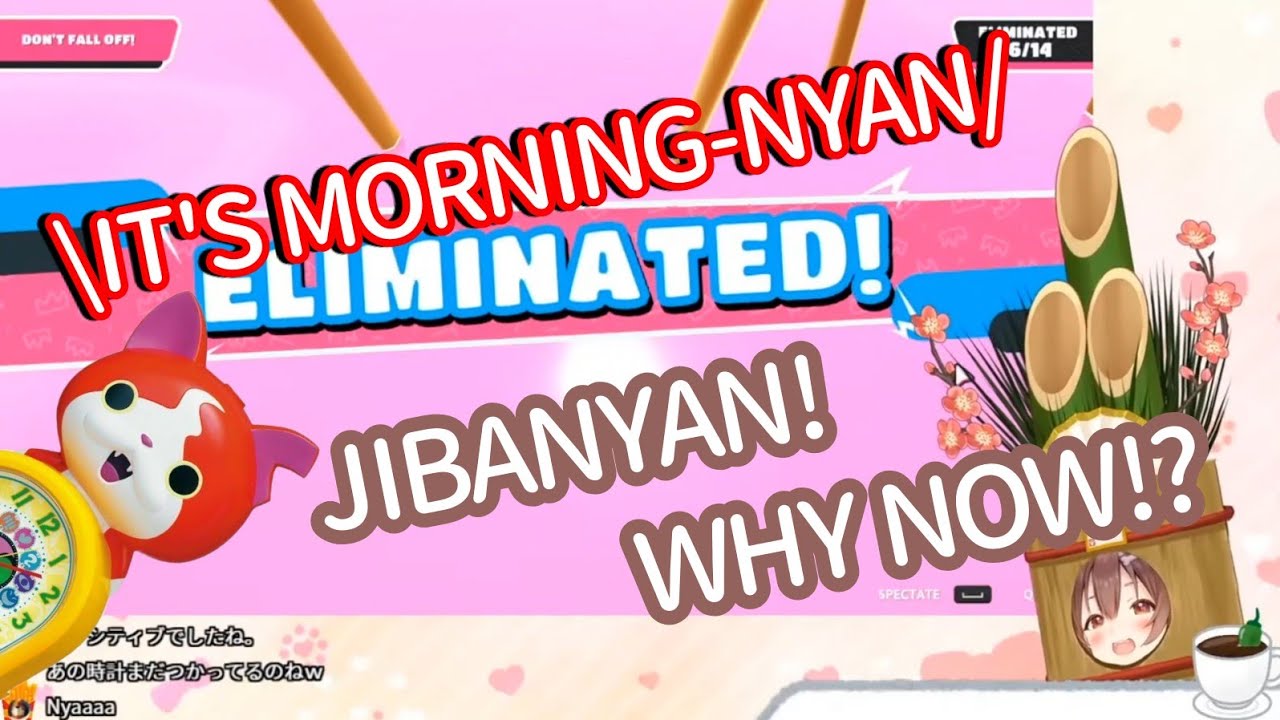 Jibanyan interrupts Korone, ends up eliminated