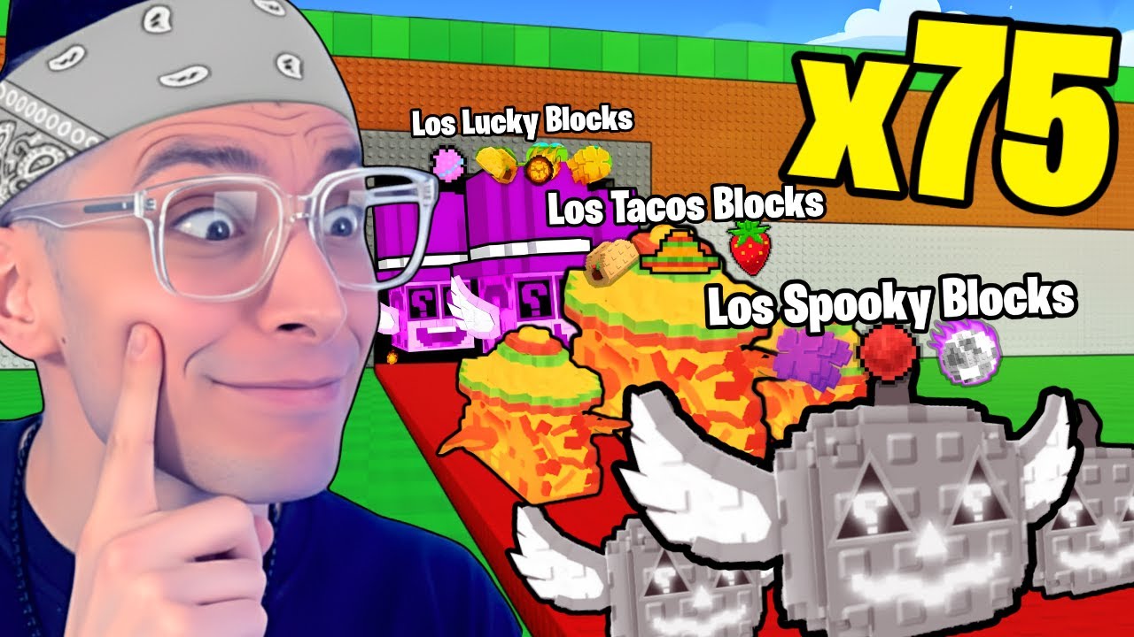 Apro 75 Lucky Blocks INTROVABILI su Roblox: Bloodrot, Spooky, Strawberry 🎁🍀