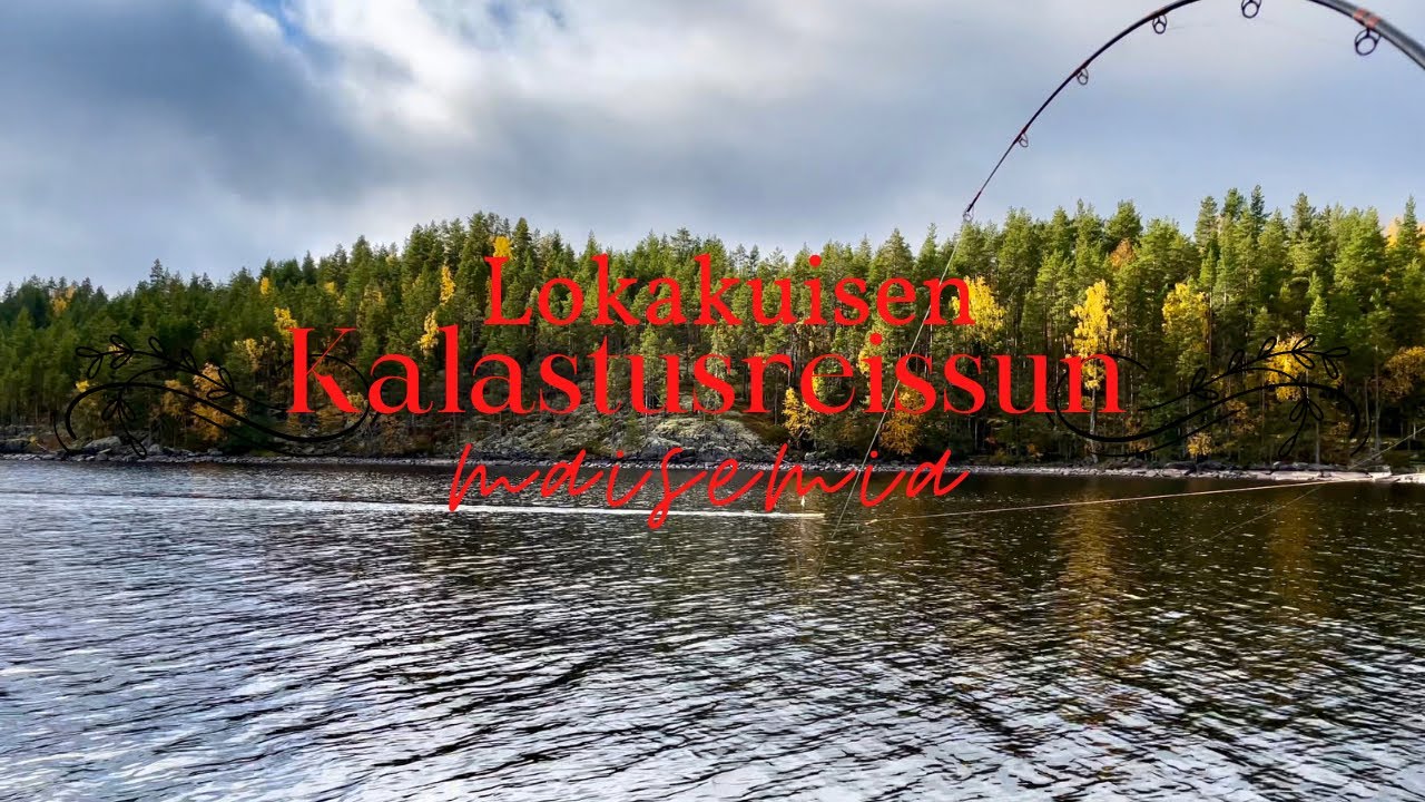 Lake Keitele, Viitasaari. Lokakuisia maisemia kalastusreissulta.