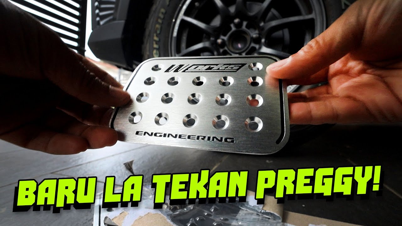 Ativa dapat Performance Air Filter & Works Pedal!