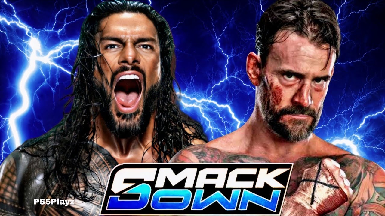 Роман Рейнс против Си Эм Панка, WWE SmackDown, 14 марта 2026 г., WWE2k26 — геймплей на PS5 в разр...