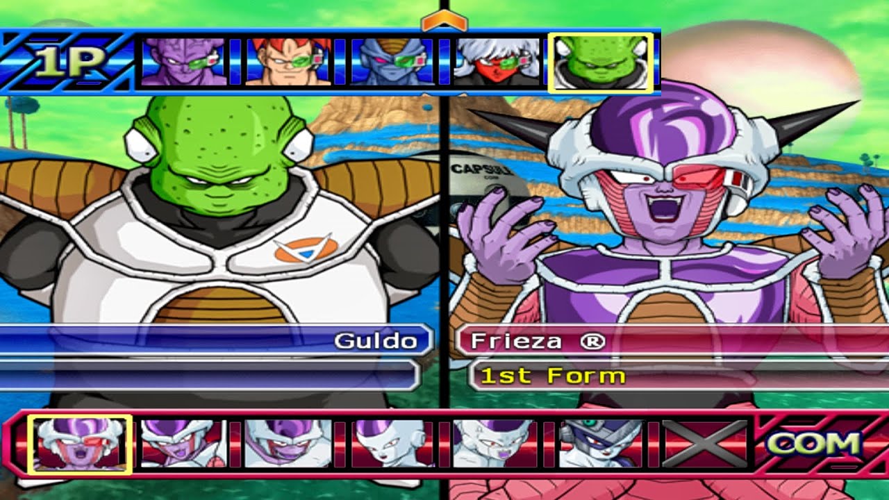 GINYU FORCE VS FRIEZA (FORMS) (1P VS COM) - Dragon Ball Z Budokai Tenkaichi 3
