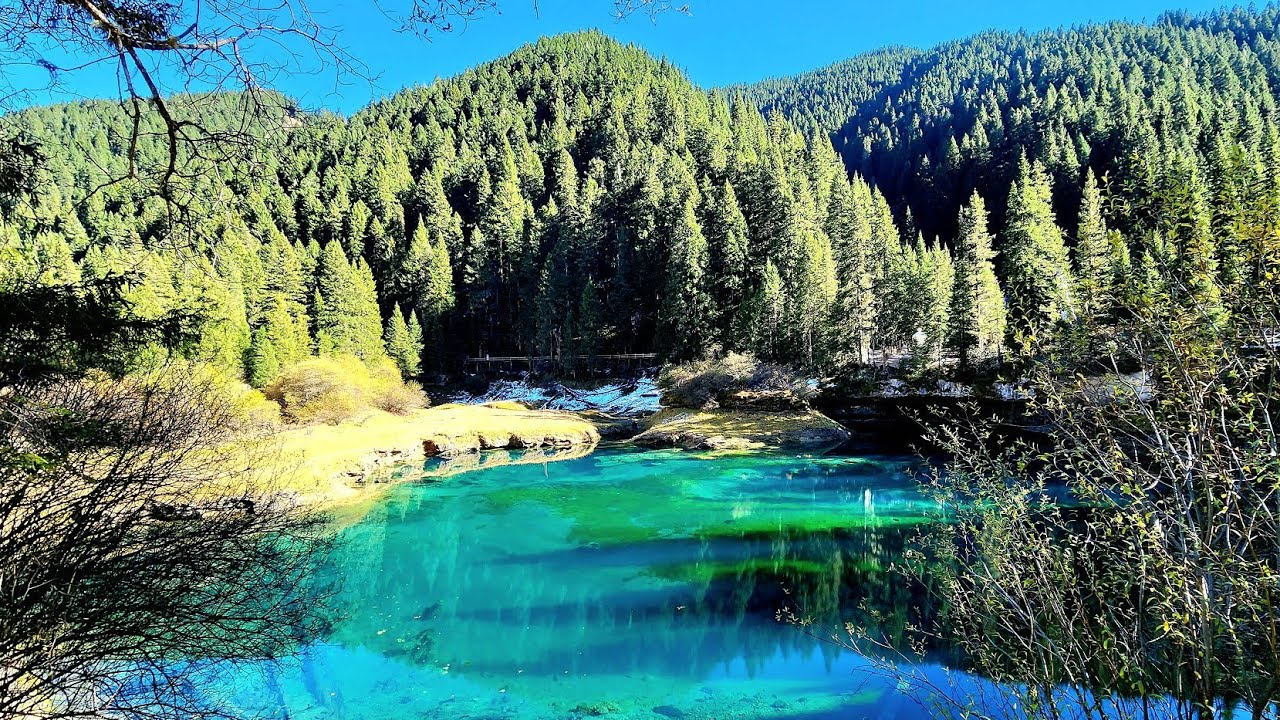 藝文.逸志 - 四川秋色之旅14: 黃龍牟尼溝二道海景區Art-Culture - Sichuan Autumn Tour 14: Erdaohai of Huanglong Muni Valley 