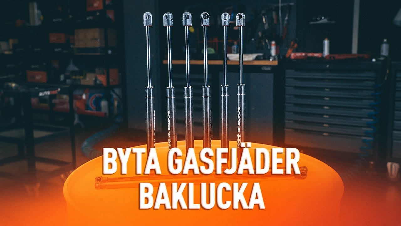 Så byter du gasfjäder baklucka i bilen [AUTODOC-GUIDE]