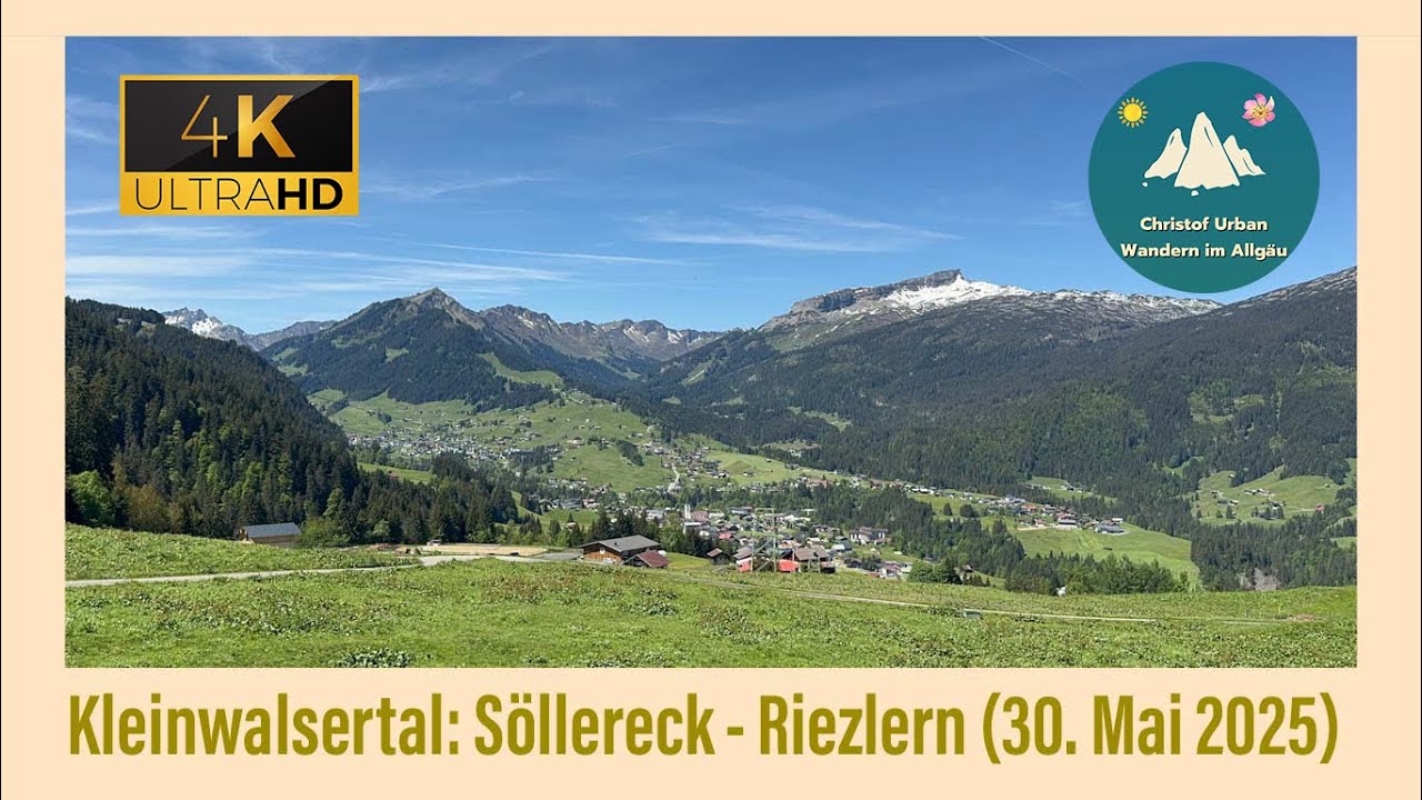 Kleinwalsertal: Söllereck - Riezlern (30. Mai 2025)