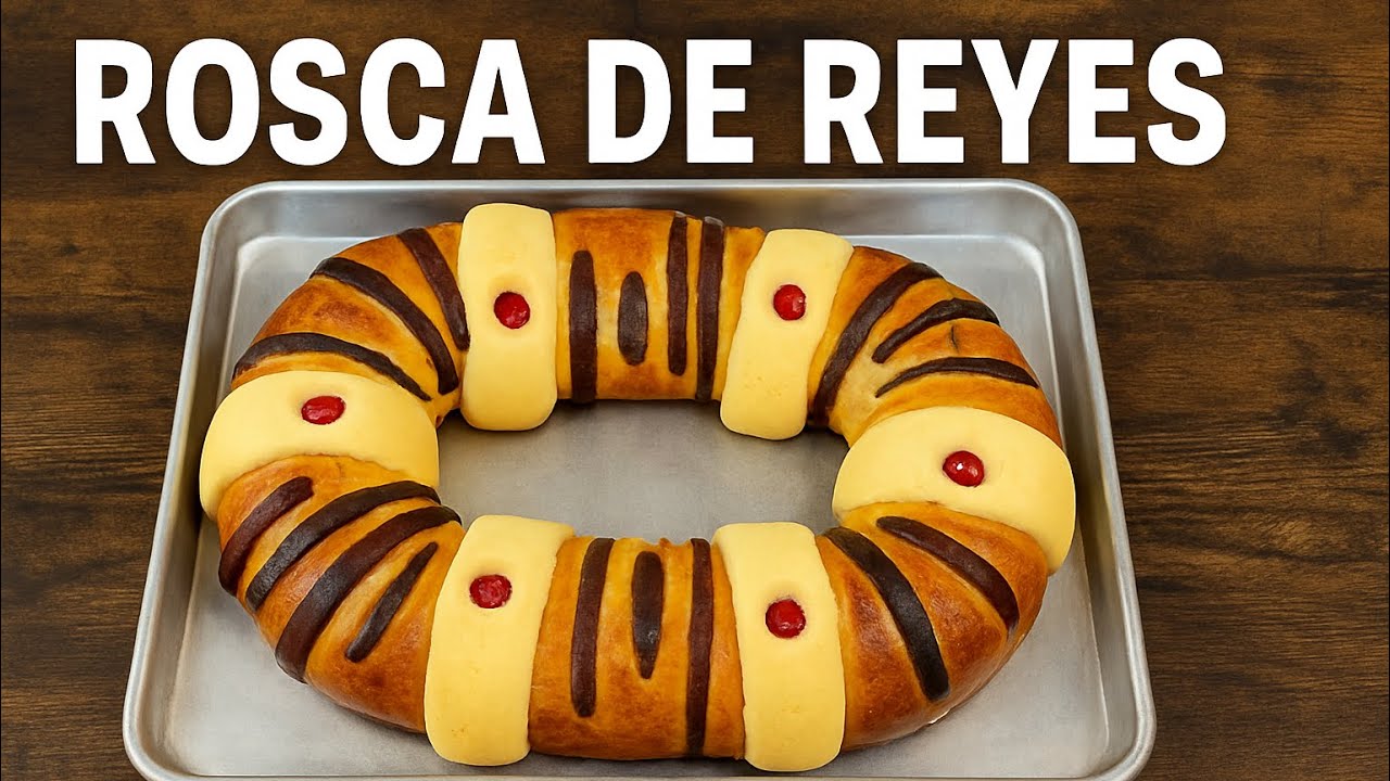 “Rosca de Reyes Tradicional con Mi Toque Especial 👑✨ (Receta Fácil)”