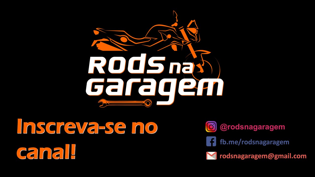 Apresenta&ccedil;&atilde;o do canal Rods na Garagem #motocicletas #manuten&ccedil;&atilde;o
