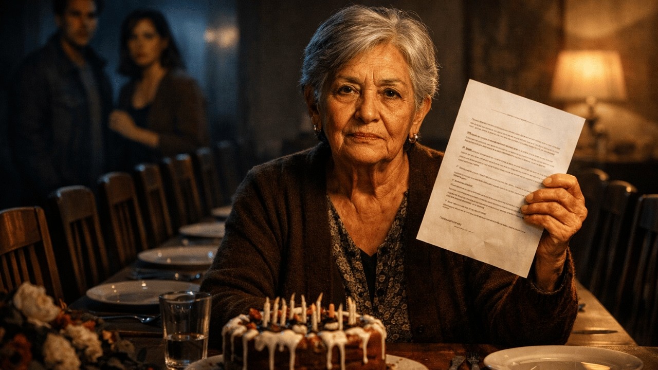 Mis hijos me abandonaron en mi cumpleaños… esa noche decidí quién heredaría todo