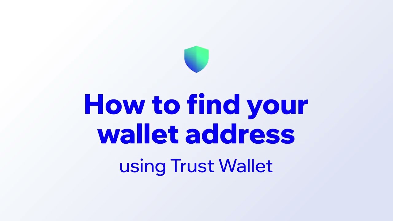 How to find your wallet address &ndash; Official Trust Wallet Guide