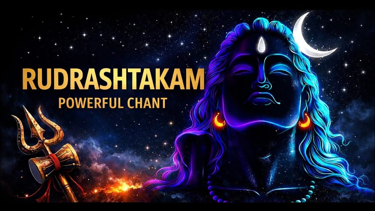 Rudrashtakam | Powerful Shiva Chant | Feel the Divine Energy of Mahadev