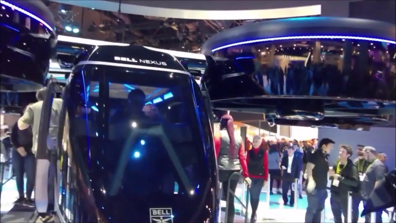 CES 2019 Bell Nexus Full Size Drone