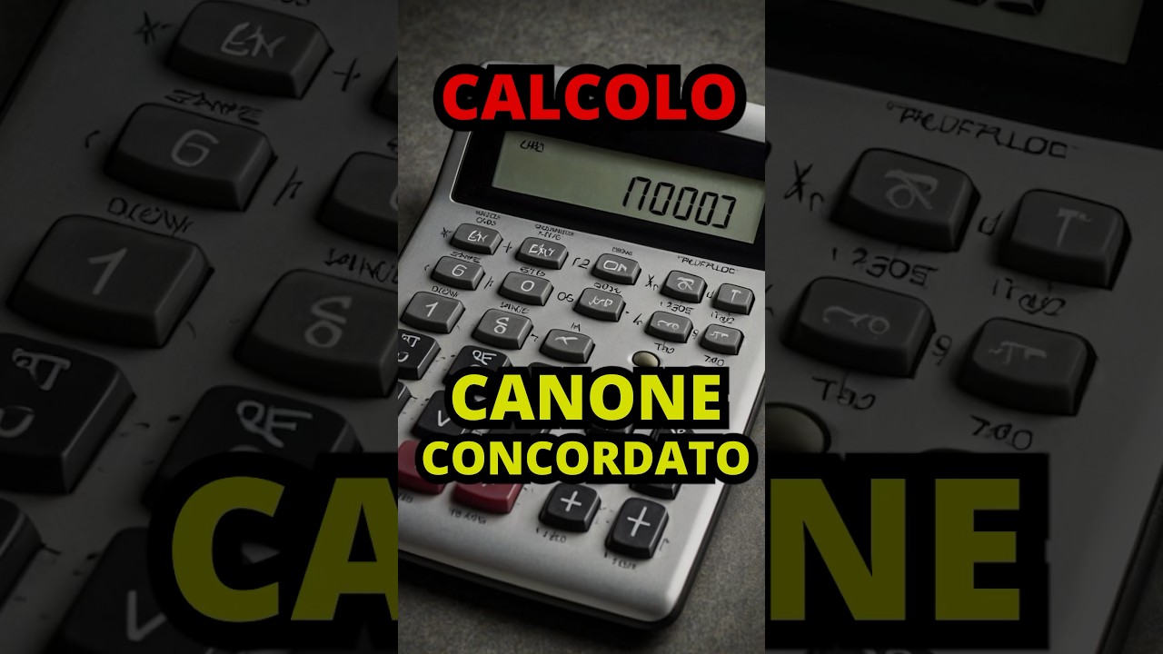 Sai Come Si Calcola Il Canone Concordato? #affitto #AgenziaImmobiliare #realestate #Roma #cedolare