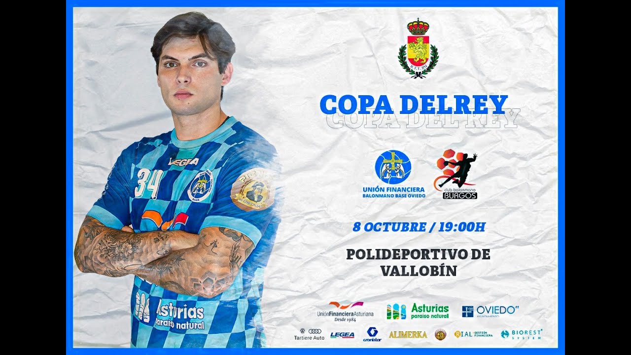 UNIÓN FINANCIERA BALONMANO BASE OVIEDO VS CLUB BALONMANO BURGOS