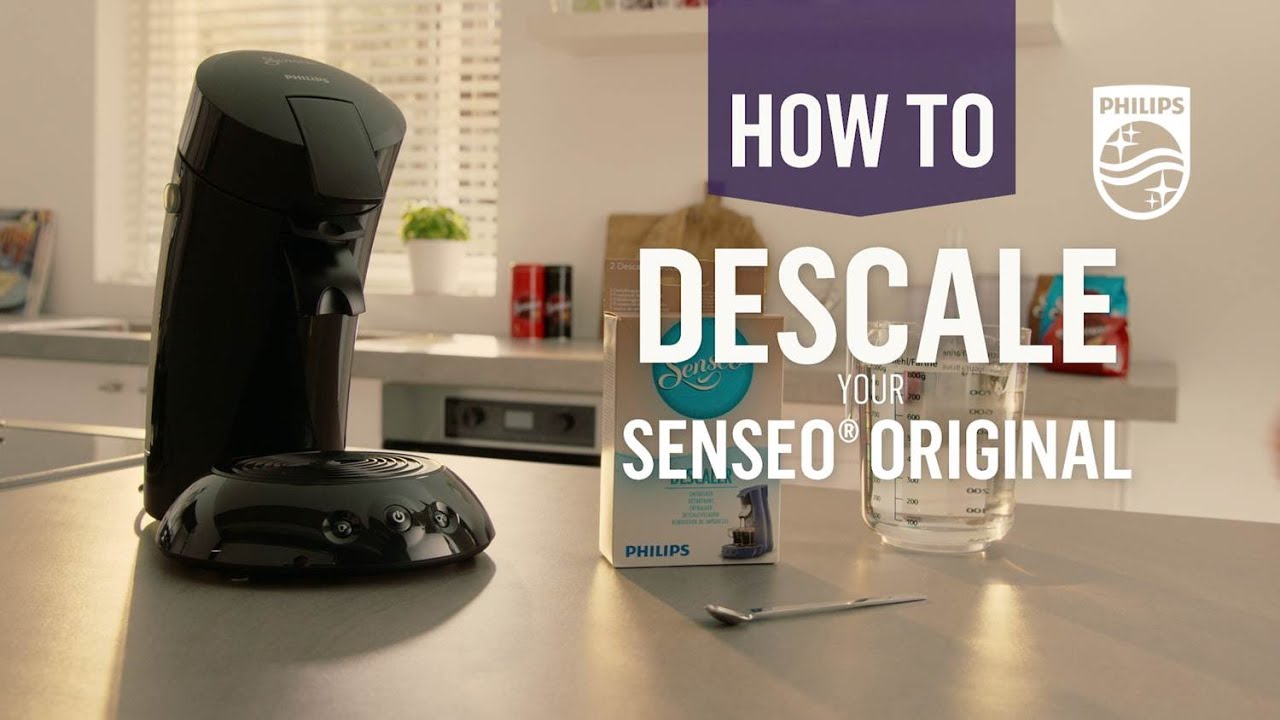 How to descale your Senseo® Original Coffee pod machine | Philips | HD7833