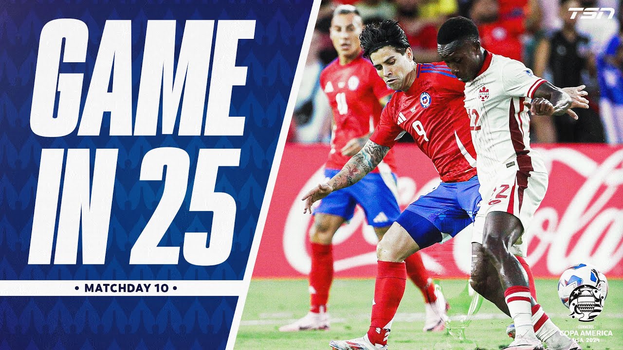MATCH IN 25: Canada vs. Chile