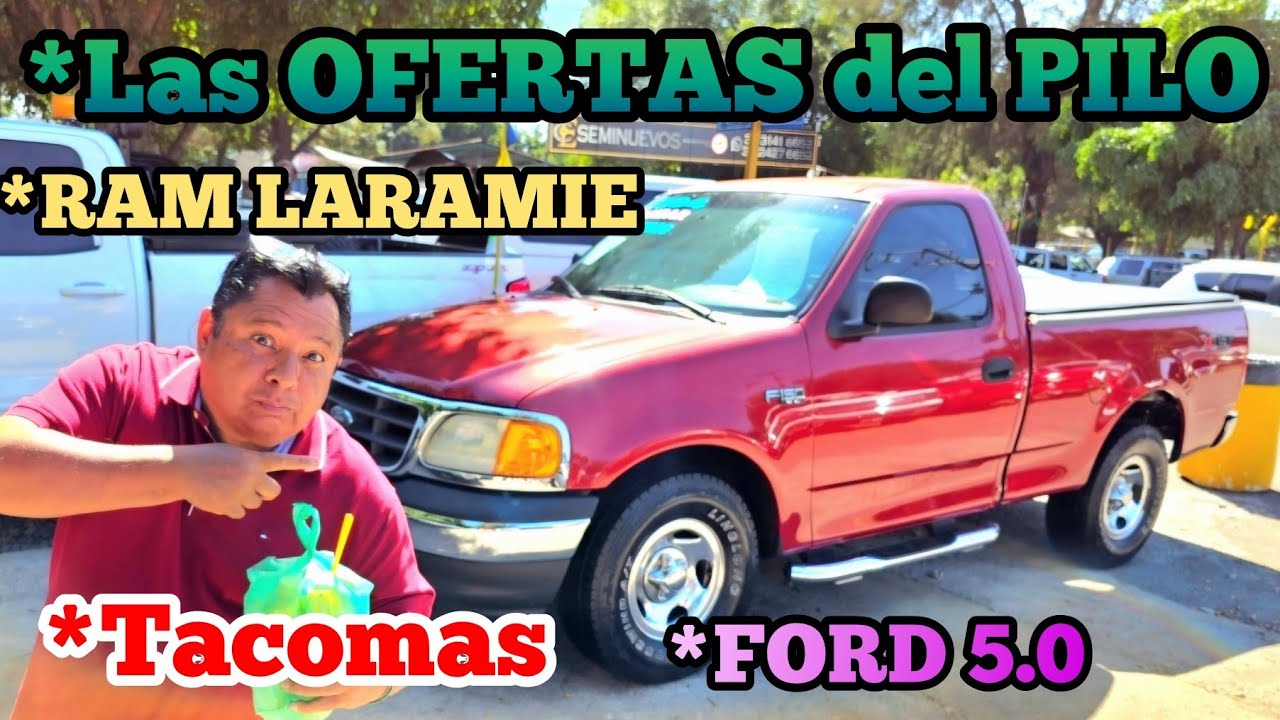 OFERTAS y PROMOCIONES  con PILO precios autos usados Mexico