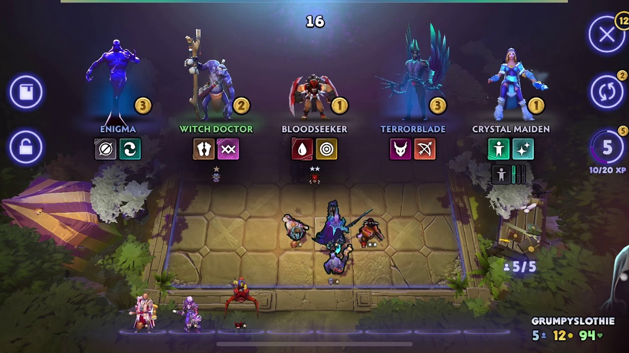 Dota Underlords episode 23 - Dota Auto Chess - Valve mobile Gameplay (iOS, Android, Steam)