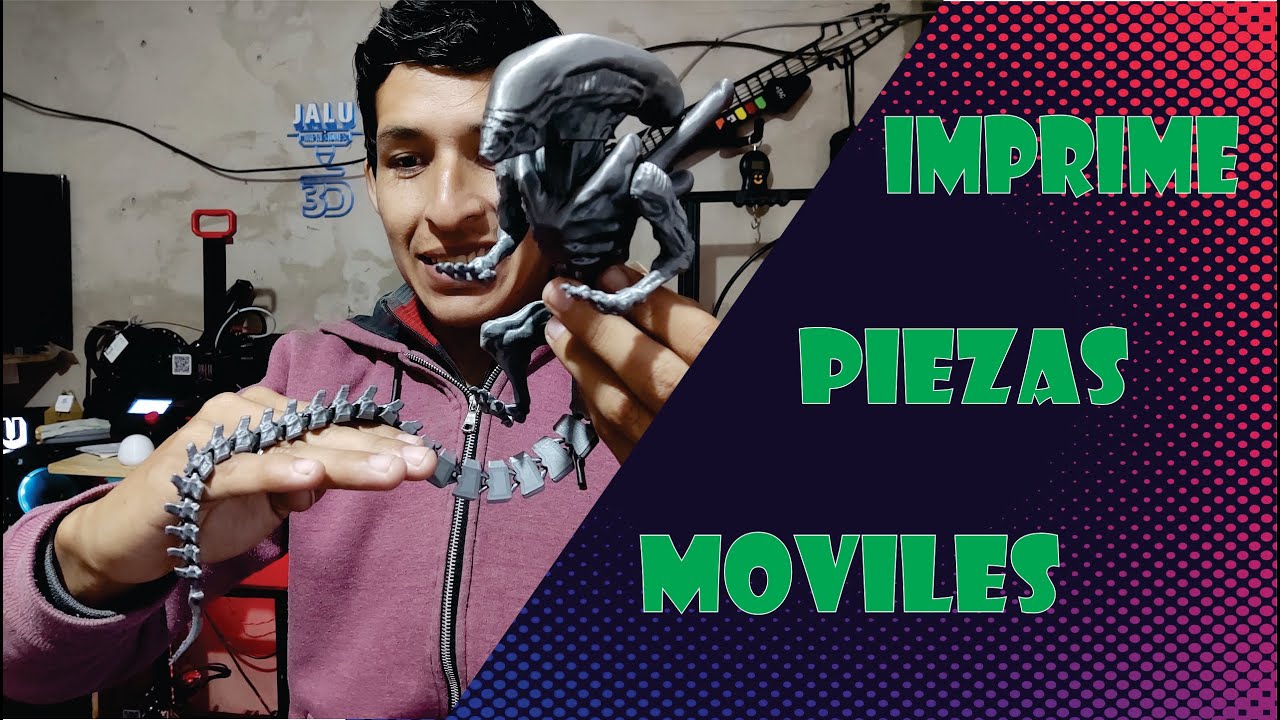 // COMO IMPRIMIR PIEZAS CON MOVIMIENTOS // Flexibles, de Encastre o bisagras!!!