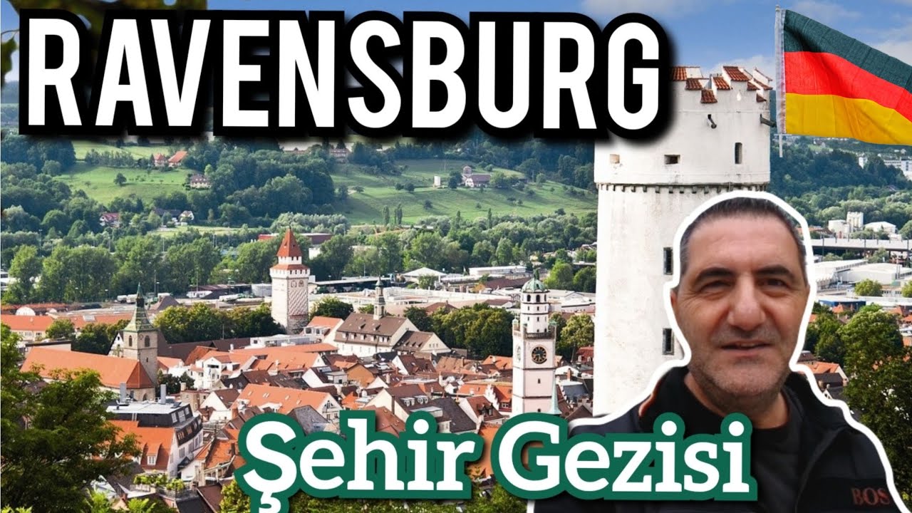 Ravensburg Eski Şehirini [ Altstadt] gezdim