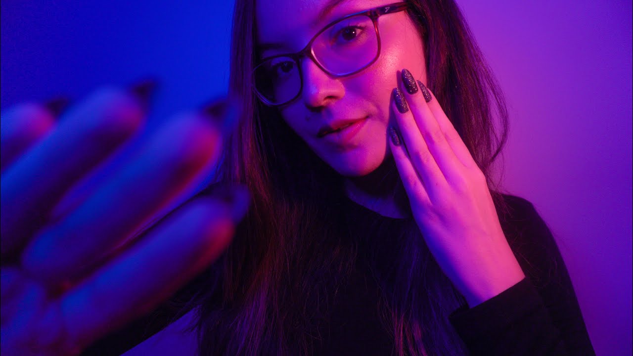 ASMR | toques espelhados (hand movements, sons de boca, toques na tela)