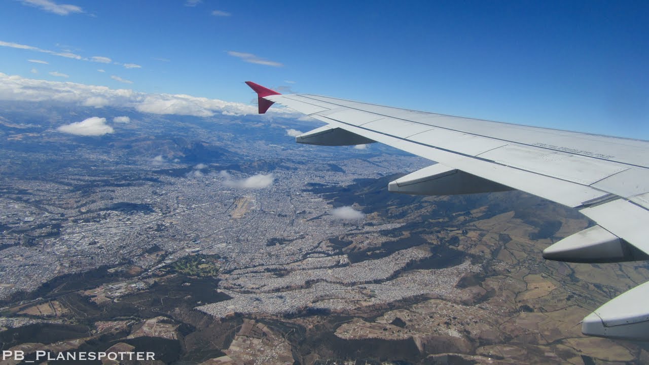 LATAM A319 TAKE-OFF AT QUITO - ECUADOR
