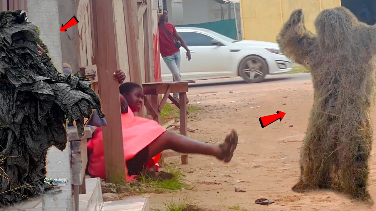 Bushman Prank Gone AWFULLY WRONG! | Trashman Prank Scaring People!