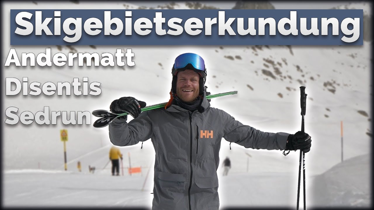 Skifahren in Andermatt - Sedrun - Disentis & Gemsstock