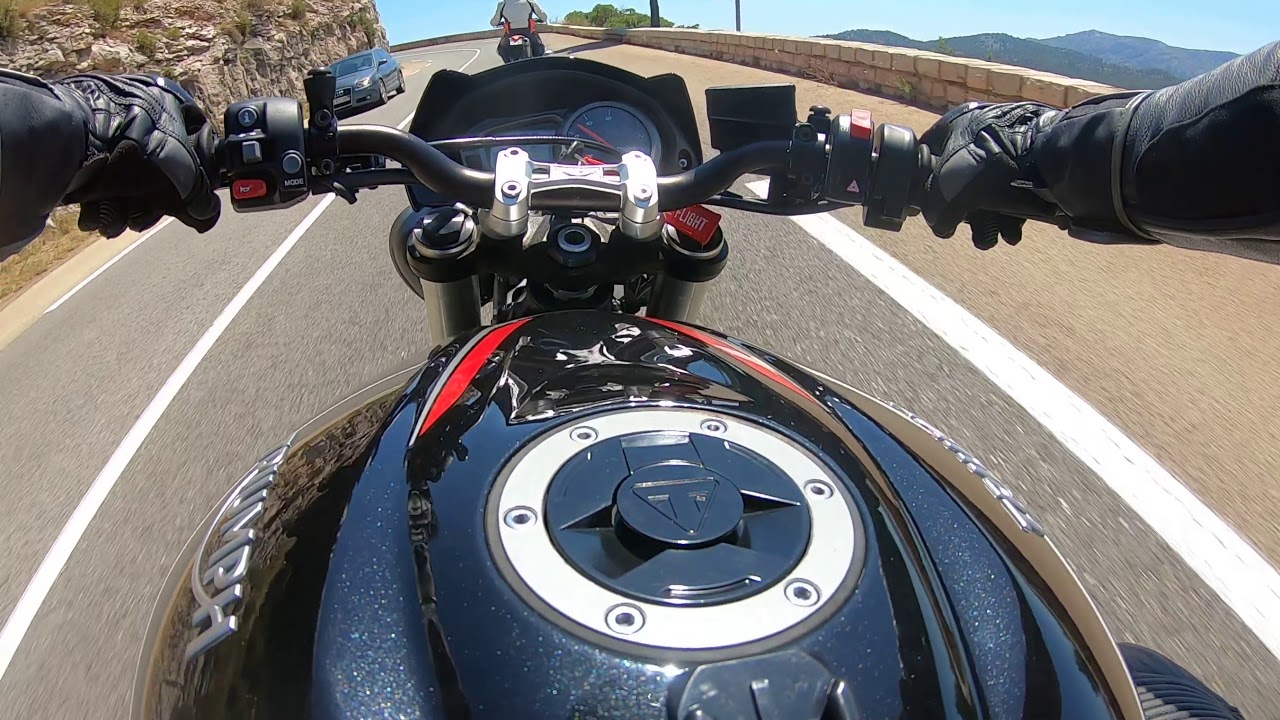 STREET TRIPLE 660S A2 / SC PROJECT S1 VS KTM 500 EXC