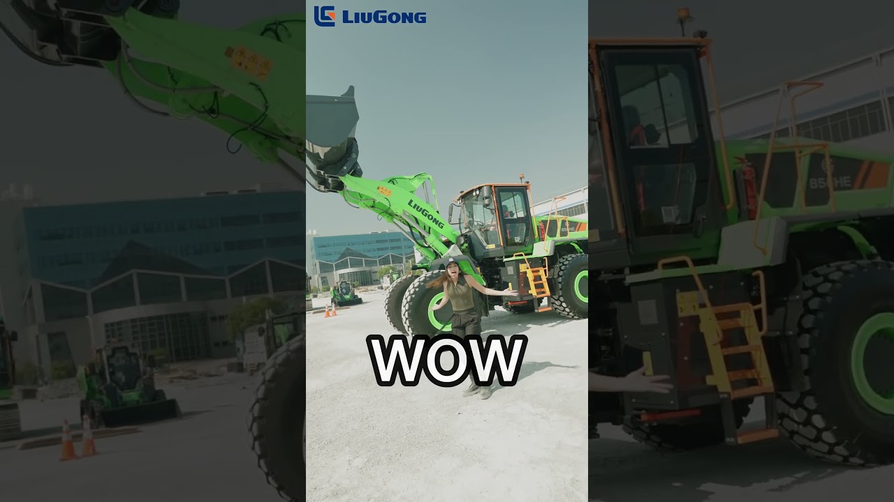 Low power? No worries! Just a quick charge and #LiuGong Electric Wheel Loader is back to full power!