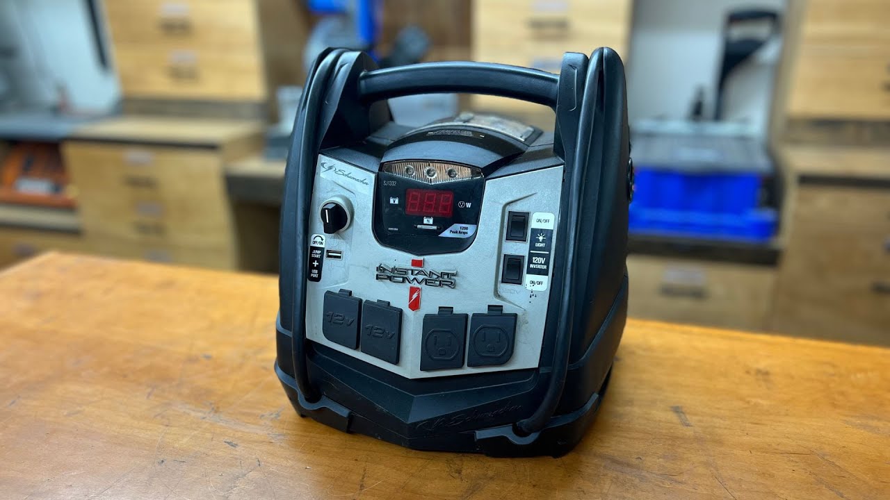 Schumacher 1200W Electric Jump Starter & Portable Power Station 6-in-1 (SJ1332) Review
