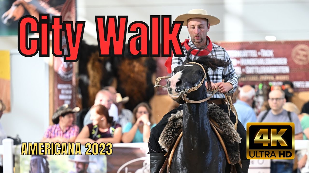 AMERICANA 2023 - City Walking Bodensee 🇩🇪 ✨ 4K HDR ASMR September 2023