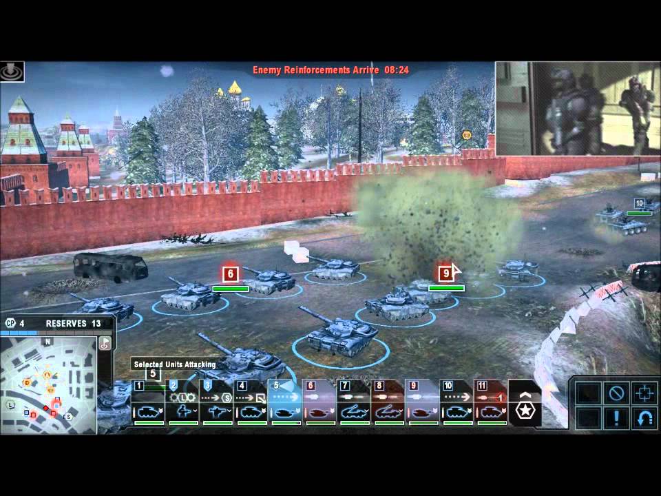 Endwar - Siege of Moscow Strategy [(Attacker) Commentary]