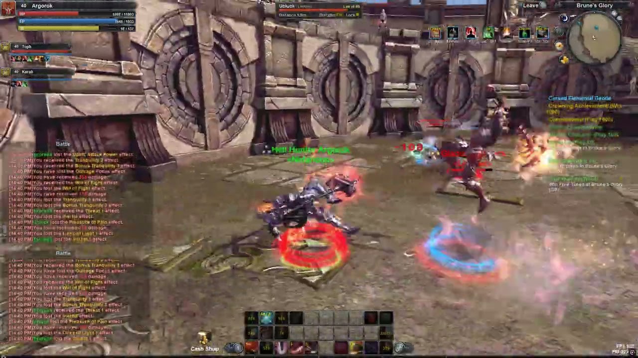 RaiderZ Global - Brune's Glory 3v3's Unluck's Signature Diner Dish.